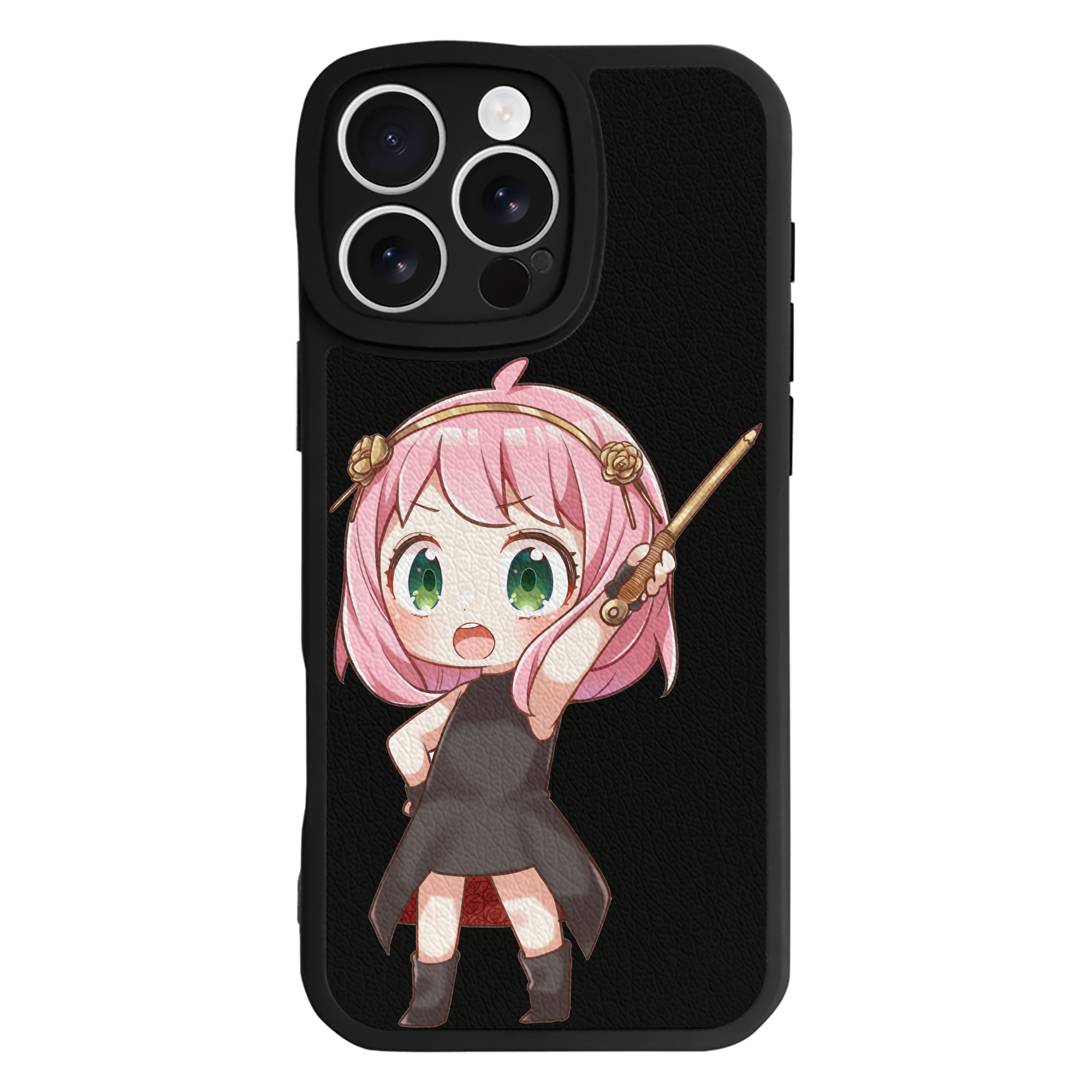 （画像用） SPY×FAMILY间谍家家酒 【iPhone 16シリーズ対応】シリコンスマホケース（レザー調） 材質：シリコン
